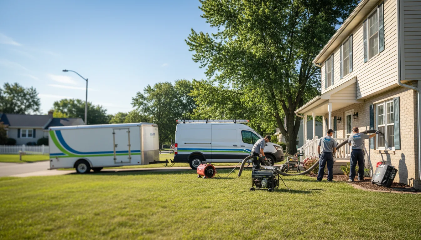 Flooded Basement Restoration And Cleanup With Repair in Nottawa, MI near me